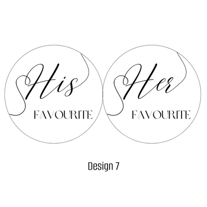 His & Her Favourites Bags - DIY