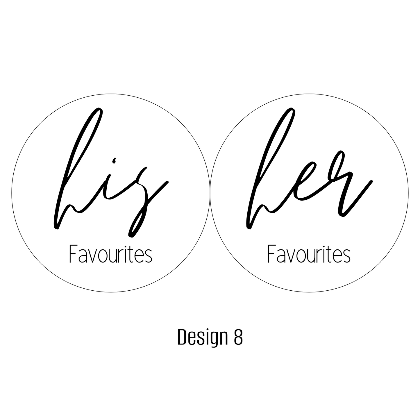 His & Her Favourites Bags - DIY